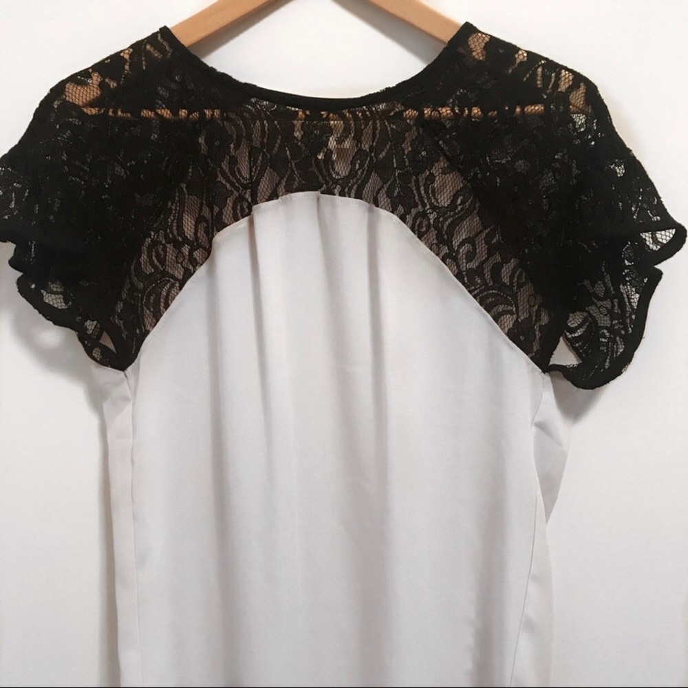 Anthropologie Maeve Penumbra Lace Blouse-XS EUC - Picture 5 of 6